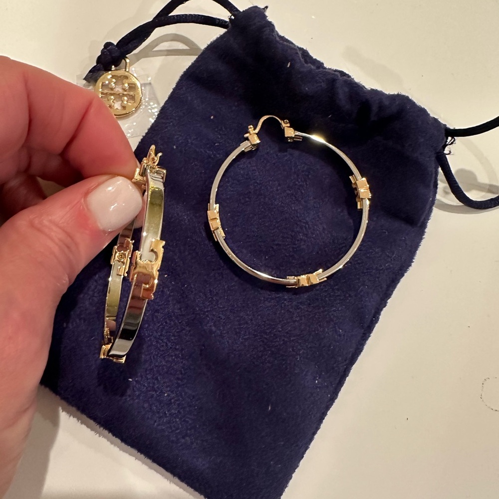 Tory Burch Hoop Earrings